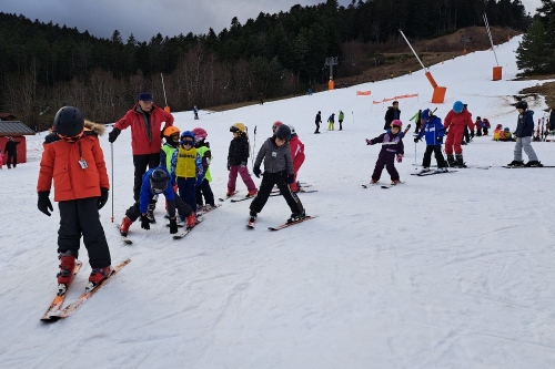 Apprentissage du ski