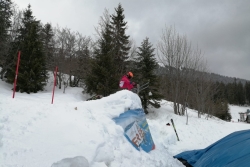 Ski jeune défi